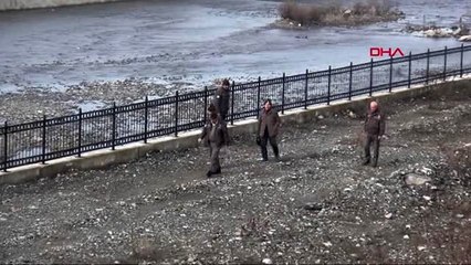 Osmaniye'de dere yatağına düşen karaca, kurtarıldı