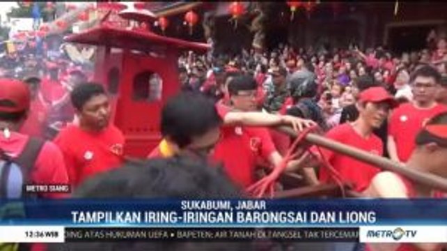 Festival Budaya Cap Go Meh di Sukabumi Disambut Antusias