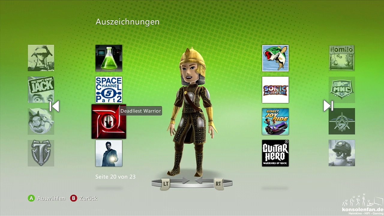 Deadliest Warrior: The Game ► Avatar Awards