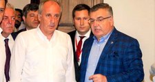Muharrem İnce, Belediye Başkanı Mehmet Kesimoğlu'nun kendisine kafa attığı iddialarını gönderdiği fotoğrafla yalanladı
