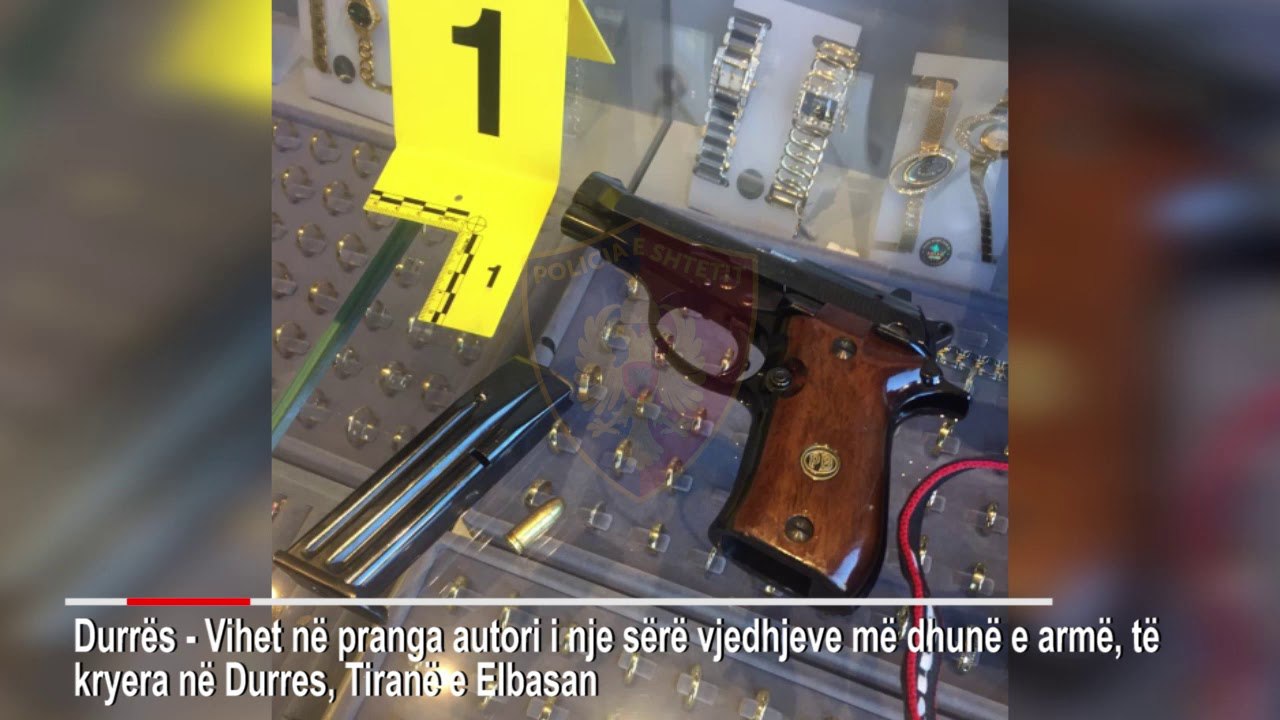 Ora News -  Elbasan: Grabiti argjenarinë, policia ka fakte të reja për 27-vjeçarin Astrit Thaçi