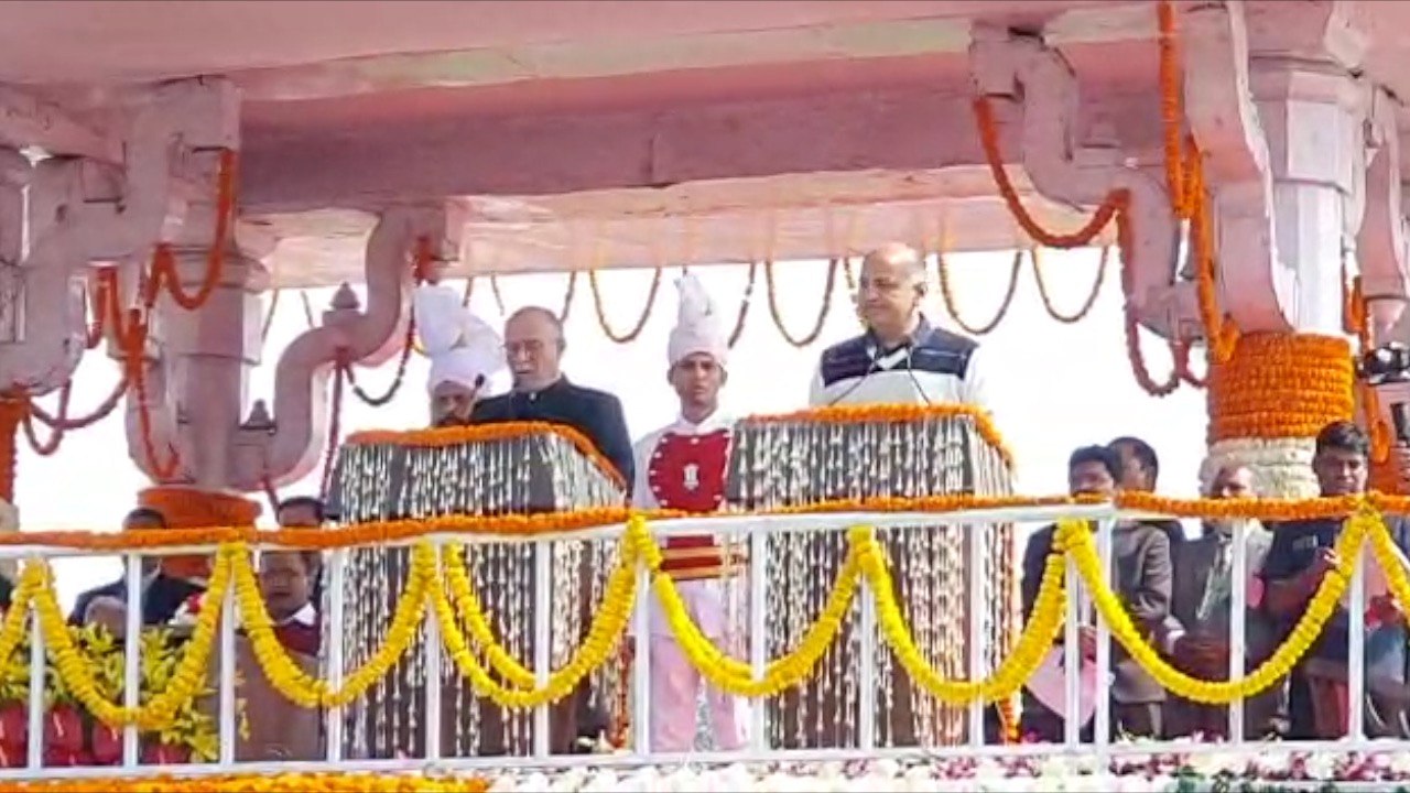 Manish Sisodia takes oath