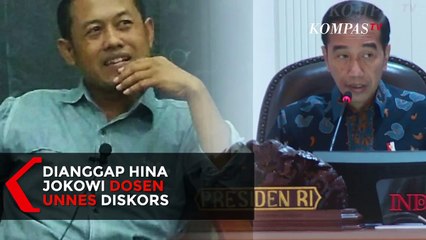 Dianggap Hina Jokowi Dosen UNNES Diskors