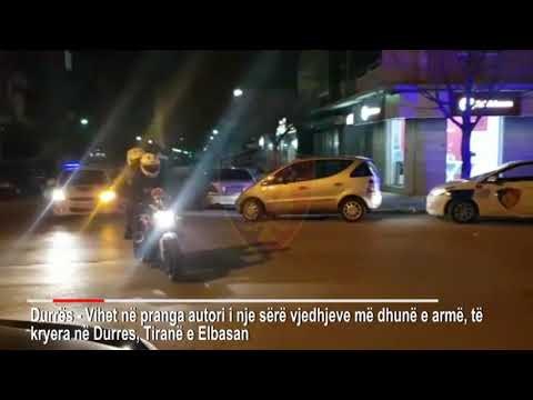 Vidhte me armë në Durrës, Tiranë dhe Elbasan, arrestohet 27-vjeçari i dhunshëm