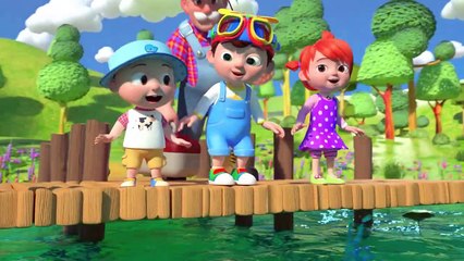 12345 Once I Caught A Fish Alive - CoCoMelon Nursery Rhymes & Kids Songs