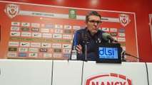 ASNL - Guingamp : revivez la conférence de presse de Jean-Louis Garcia