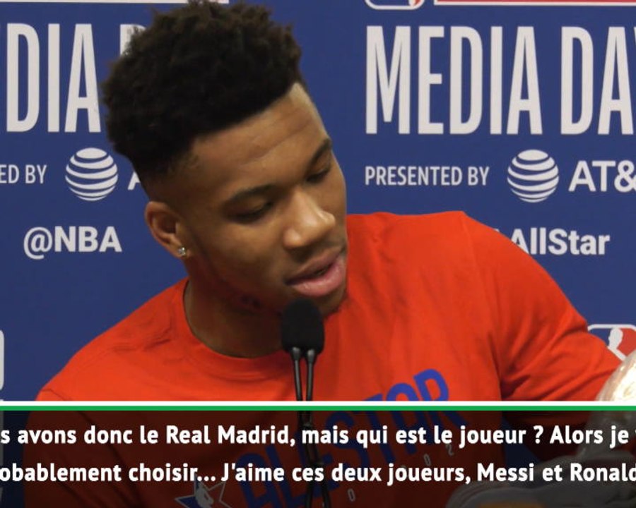 NBA : All-Star Game - Giannis choisit le Real Madrid