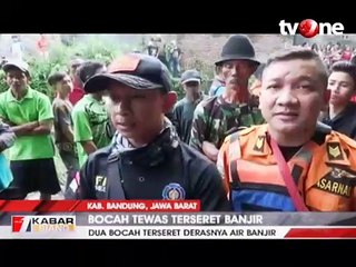 Satu dari 2 Jasad Bocah yang Terseret Arus Banjir Ditemukan