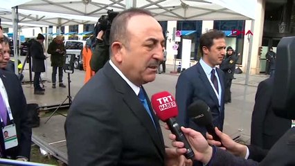 Çavuşoğlu: tek çözümün siyasi çözüm olduğunu vurguladık