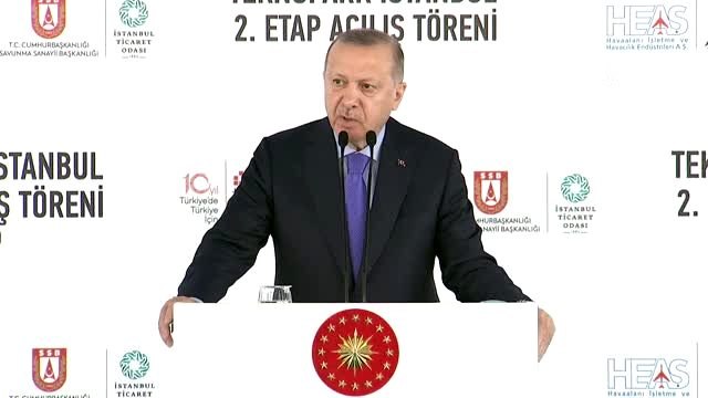 Cumhurbaşkanı Erdoğan: Savunma sanayi başta olmak üzere pek çok alanda öncü proje burada ortaya...