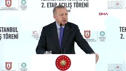 Cumhurbaşkanı erdoğan teknopark-istanbul 2.etap açılış töreni'nde konuştu