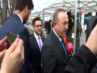 Bakan Çavuşoğlu: "Hafter'in ihlallerini ve saldırganlığının durdurması gerek"