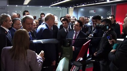 Cumhurbaşkanı Erdoğan, Teknopark-İstanbul 2. Etap açılış töreni öncesi incelemelerde bulundu - İSTANBUL