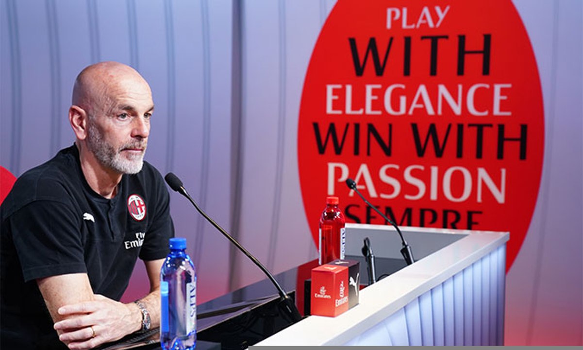 Pioli: "We're feeling positive"