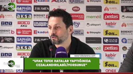 Erol Bulut: "Ufak tefek hatalar yaptığınızda cezalandırılabiliyorsunuz"
