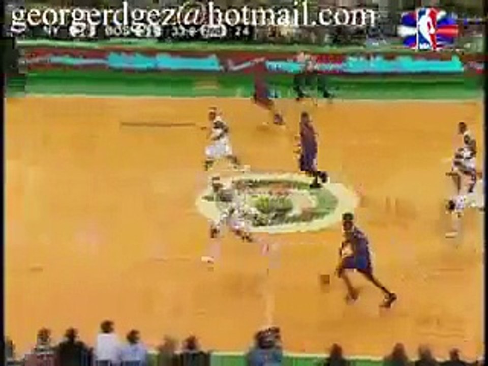 Jamal Crawford with the sick shake and bake Over Pierce,Rajo