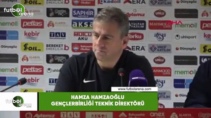 Hamza Hamzaoğlu: "Çok heyecanlı bir oyun oldu"