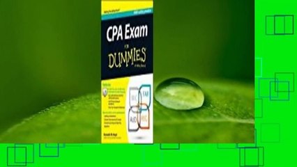 Full E-book  CPA Exam for Dummies  Best Sellers Rank : #3