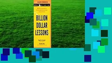Full E-book  Billion Dollar Lessons: What You Can Learn from the Most Inexcusable Business