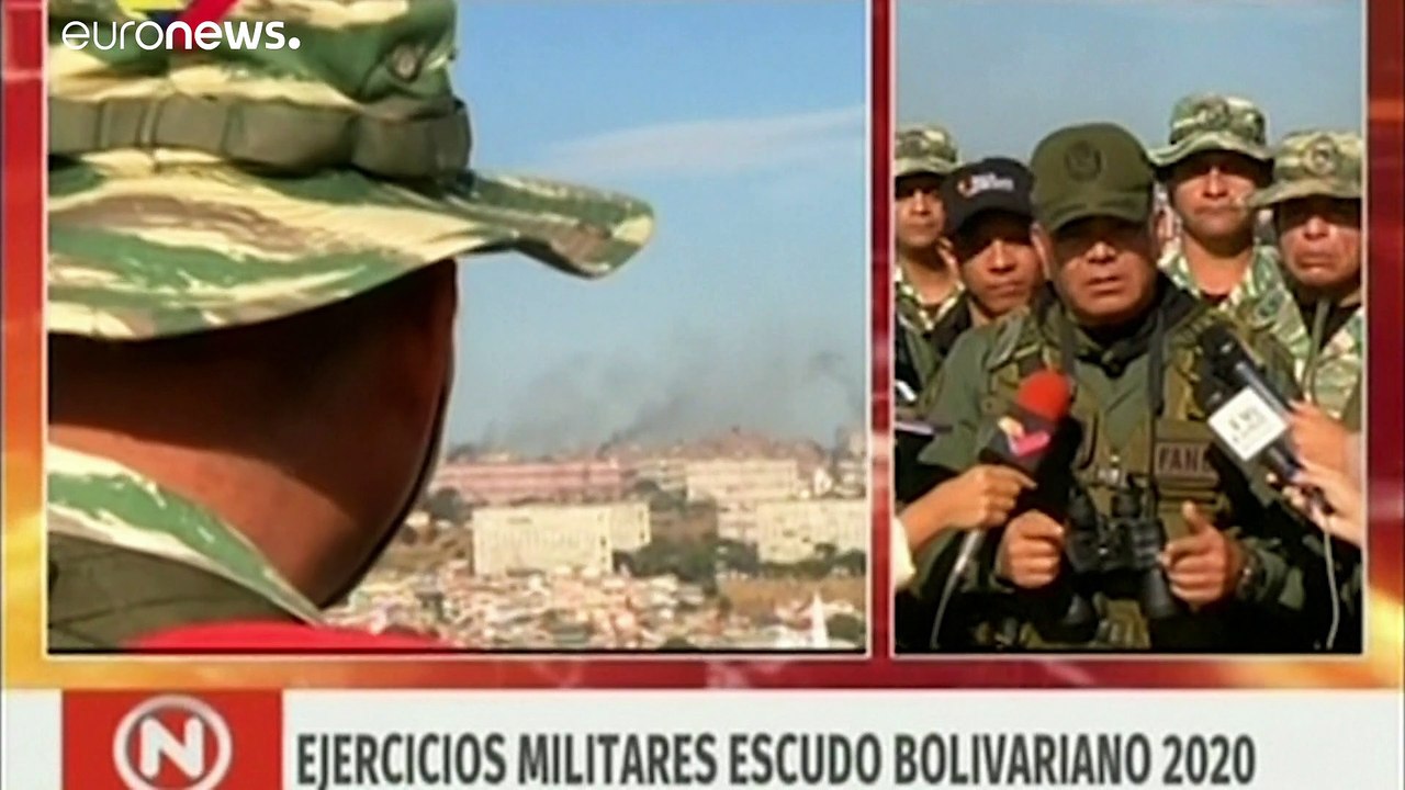 Segunda jornada de la operación "Escudo bolivariano", la última demostración de fuerza de Maduro