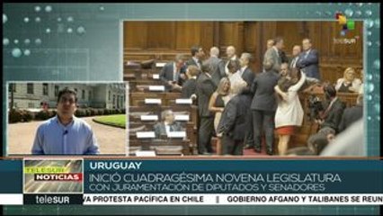 Uruguay: inicia Legislatura con juramentación de diputados y senadores