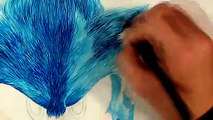 Cómo dibujar a Sonic Realista _ How To Draw Sonic The Hedgehog _ Sonic Película_