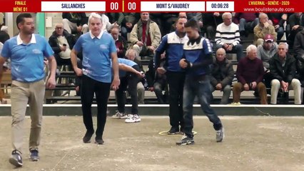 Finale Sallanches vs Mont-sous-Vaudrey : L'Hivernal Pétanque by « La Genevoise » 2020