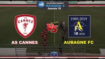Résumé du Match ASC 0 - 1 AUBAGNE  Saison :2019/2020 J16   Championnat de N3  ASCTV