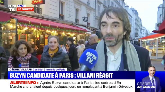Municipales à Paris: Cédric Villani a beaucoup de respect et d'estime pour Agnès Buzyn