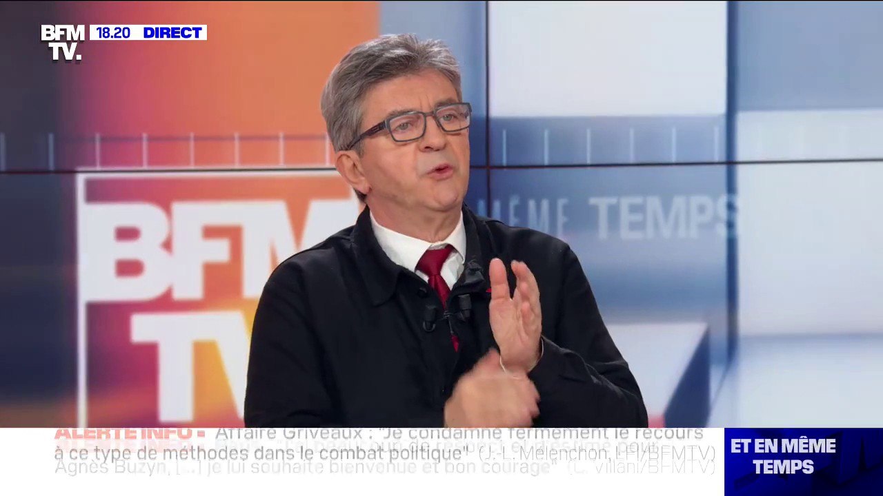 Jean-Luc Mélenchon: "La violence qui mutile et qui tue, ce n'est pas celle des manifestants, c'est celle de certains policiers"