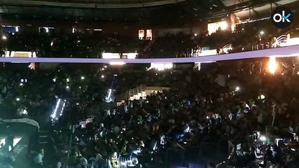 Presentación de los jugadores en la final de Copa Unicaja - Real Madrid