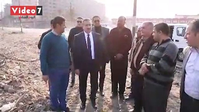 محافـظ المنوفية : رفع 3500 طن نواتج هدم وتطهير بطريق ترعة القاصد بشبين الكوم