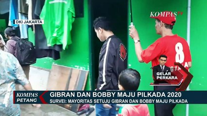 Survei: Mayoritas Setuju Gibran dan Bobby Maju Pilkada 2020