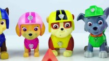 Juguetes 2000 - Learn Shapes and Colors with Nick Jr PAW Patrol Toys, Wooden Blocks, and Paint!