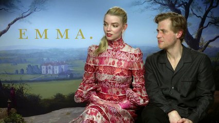 Anya Taylor Joy & Johnny Flynn talk Emma!