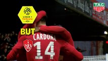 But Irvin CARDONA (43ème) / Stade Brestois 29 - AS Saint-Etienne - (3-2) - (BREST-ASSE) / 2019-20
