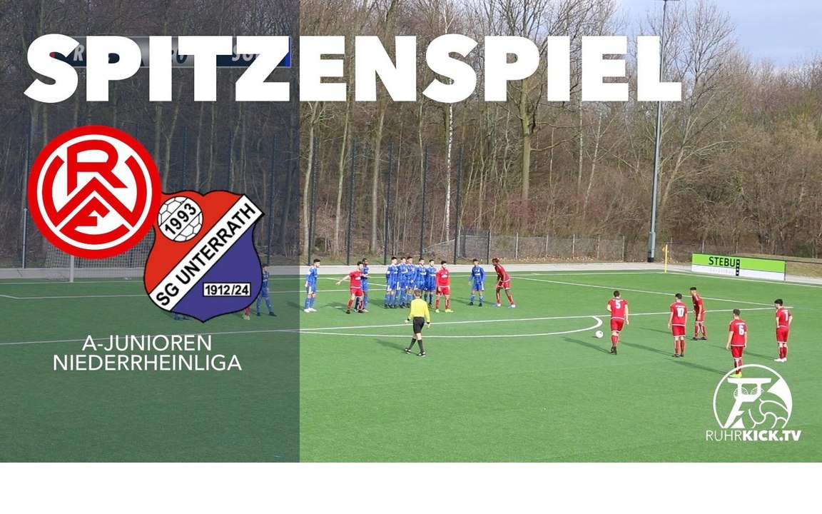 Topspiel um die Tabellenspitze | Rot-Weiss Essen U19 - SG Unterrath U19 (A-Junioren Niederrheinliga)