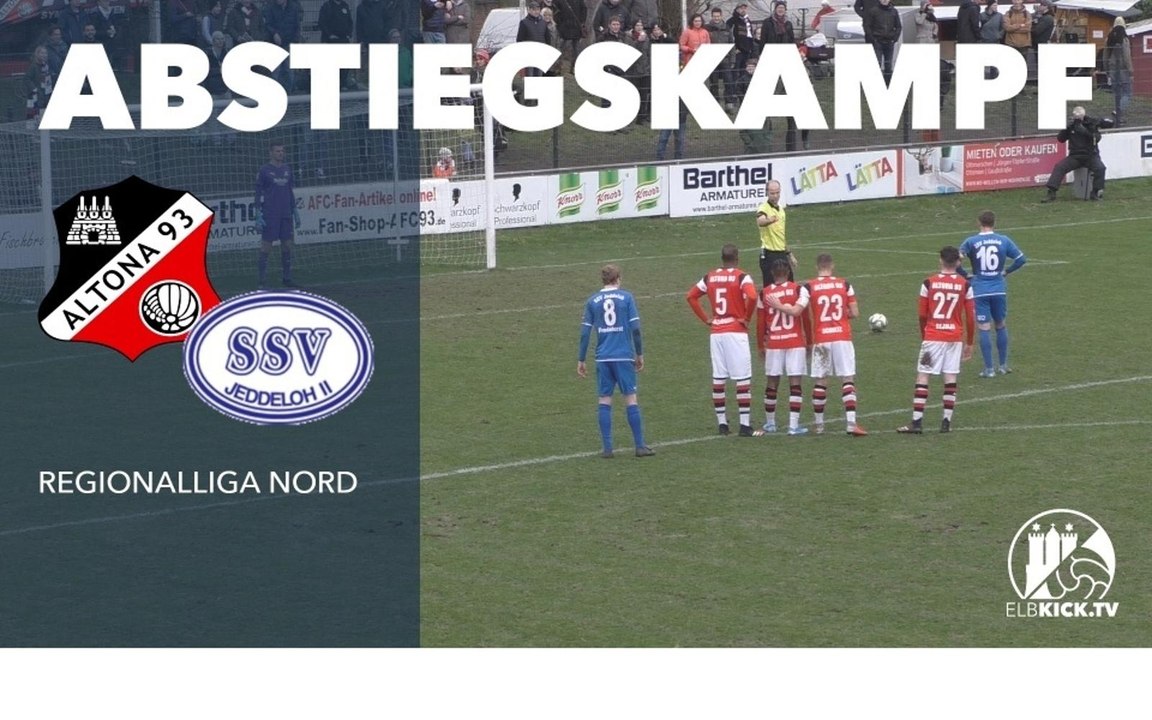 Altona 93 verpasst Big Points | Altona 93 – SSV Jeddeloh (Regionalliga Nord, 22. Spieltag)