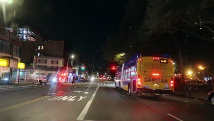 HARLEM NEW YORK HOODS AT NIGHT