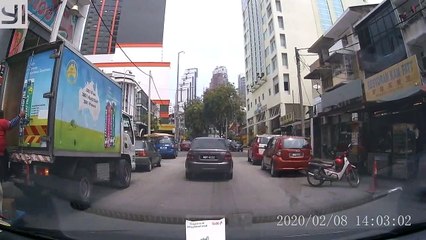 Weird Experience With Man Walking in the Middle of the Street