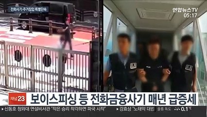 전화사기·주거침입 급증…100일 특별 단속