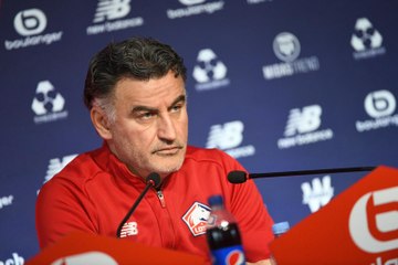 LOSC - OM : C. Galtier : "Regarder devant"