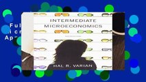 Full E-book  Intermediate Microeconomics: A Modern Approach  For Kindle