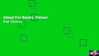 About For Books  Malawi  For Online