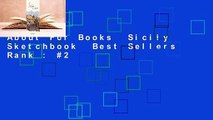 About For Books  Sicily Sketchbook  Best Sellers Rank : #2