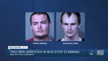 Phoenix PD arrest 2 suspects in robbery, stabbing