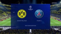Borussia Dortmund vs PSG 2020 | Round of 16| UEFA Champions League 2019-2020 HD FIFA 20