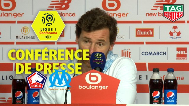 Conférence de presse LOSC - Olympique de Marseille (1-2) : Christophe GALTIER (LOSC) - André VILLAS-BOAS (OM) / 2019-20