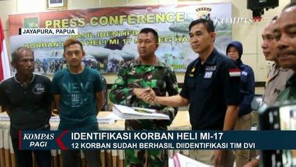 Korban Heli MI-17 Berhasil Diidentifikasi