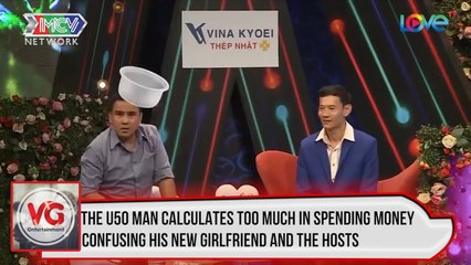 The U50 man calculates too much in spending money confusing his new girlfriend and the hosts